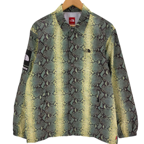 シュプリーム Supreme Snakeskin Taped Seam Coaches Jacket メンズ JPN:M