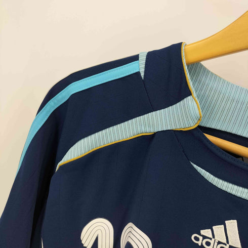 アディダス adidas アルゼンチン サッカー アウェイ ユニフォーム シャツ ゲームシャツ メンズ import:XL