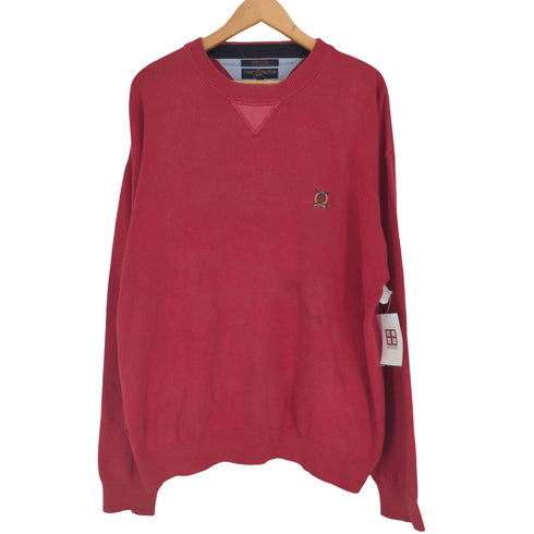 トミーヒルフィガー TOMMY HILFIGER Vガゼットコットンニット メンズ JPN:XL
