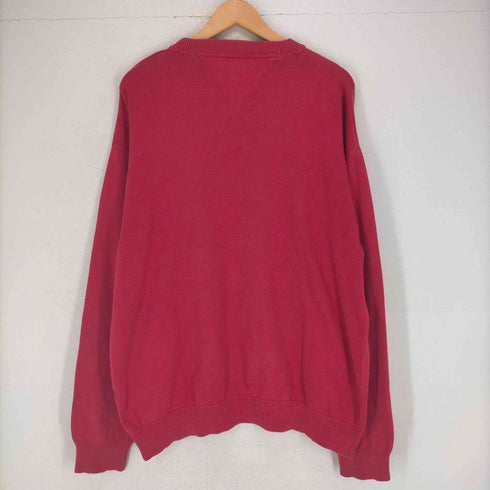 トミーヒルフィガー TOMMY HILFIGER Vガゼットコットンニット メンズ JPN:XL