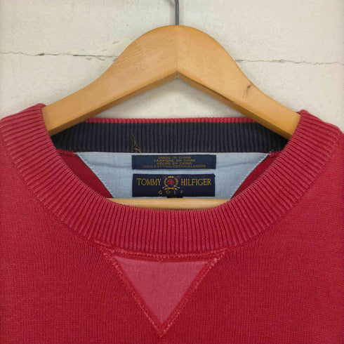 トミーヒルフィガー TOMMY HILFIGER Vガゼットコットンニット メンズ JPN:XL