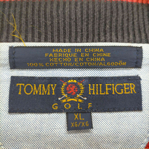 トミーヒルフィガー TOMMY HILFIGER Vガゼットコットンニット メンズ JPN:XL