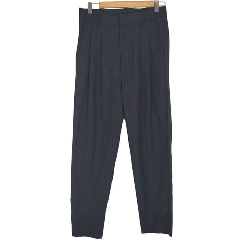 ブフト bukht ストライプ2タックスラックスパンツ メンズ JPN:M