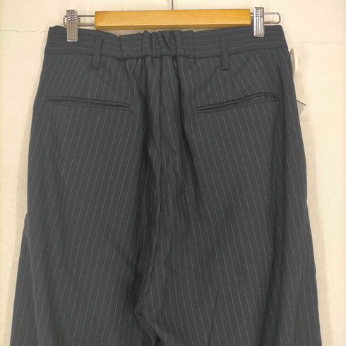 ブフト bukht ストライプ2タックスラックスパンツ メンズ JPN:M
