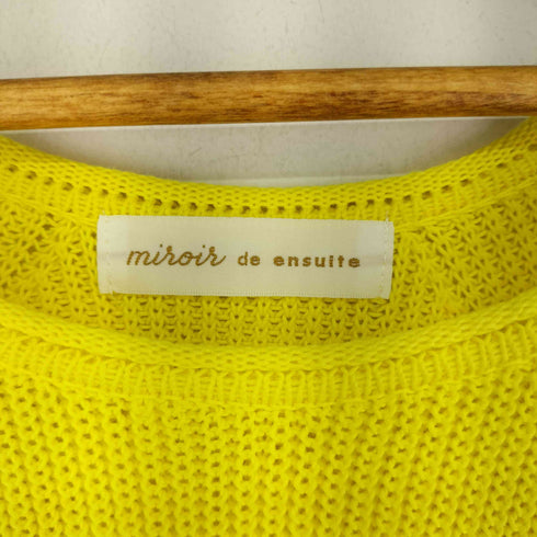 ミロワール ドゥ エンスウィート miroir de ensuite コットンニット レディース 38