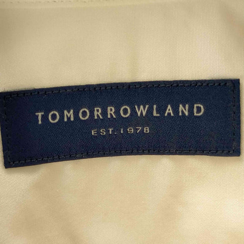 トゥモローランド TOMORROWLAND ブリティッシュポプリンセミワイドカラーシャツ メンズ JPN:M