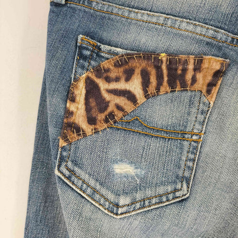 デニムアンドサプライラルフローレン DENIM&SUPPLY RALPH RAUREN リメイク加工 スキニーデニムパンツ レディース