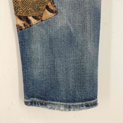 デニムアンドサプライラルフローレン DENIM&SUPPLY RALPH RAUREN リメイク加工 スキニーデニムパンツ レディース