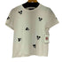ザラ ZARA キャラクター刺繍デザイン S/S Tシャツ レディース import:M