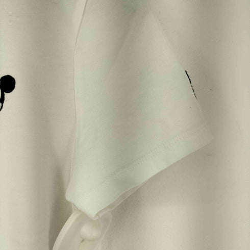 ザラ ZARA キャラクター刺繍デザイン S/S Tシャツ レディース import:M