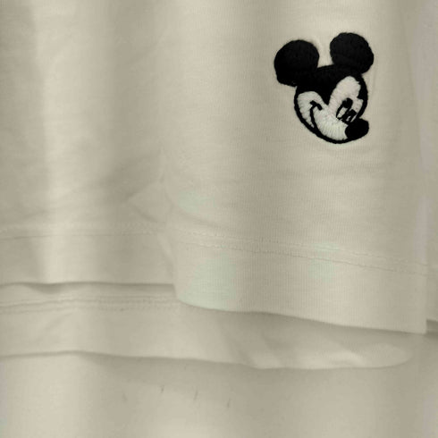 ザラ ZARA キャラクター刺繍デザイン S/S Tシャツ レディース import:M