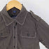 ポロジーンズカンパニーラルフローレン POLO JEANS COMPANY RALPH LAUREN レース切替 フラップポケット エポレット L/S シャツ ワンピース Y2K レディース import:L