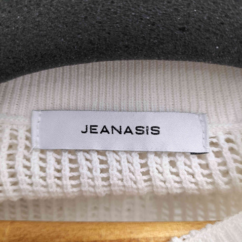 ジーナシス JEANASIS メッシュデザイン L/S ワンピース レディース FREE