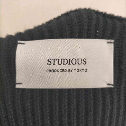 ステュディオス STUDIOUS リブニットセーター メンズ JPN:3