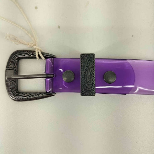 メアグラーティア meagratia Metal buckle vinyl belt レディース 00