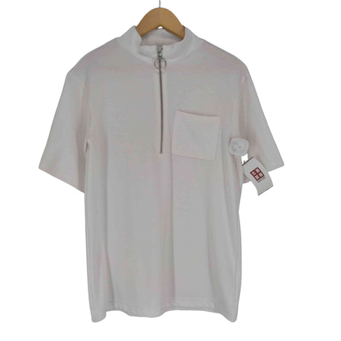 ステュディオス STUDIOUS ハーフジップTシャツ メンズ JPN:1