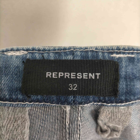 リプレゼント REPRESENT ダメージスキニーデニムパンツ メンズ 32
