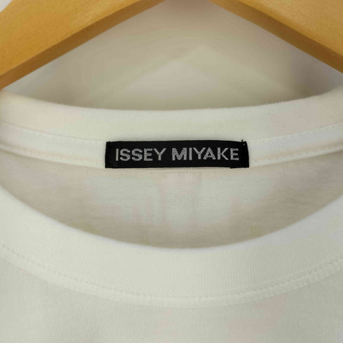 イッセイミヤケ ISSEY MIYAKE 00s 黒タグ スリーブチェック切替 ロングスリーブTシャツ メンズ JPN:2