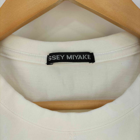 イッセイミヤケ ISSEY MIYAKE 00s 黒タグ センターステッチ クルーネックTシャツ メンズ JPN:3