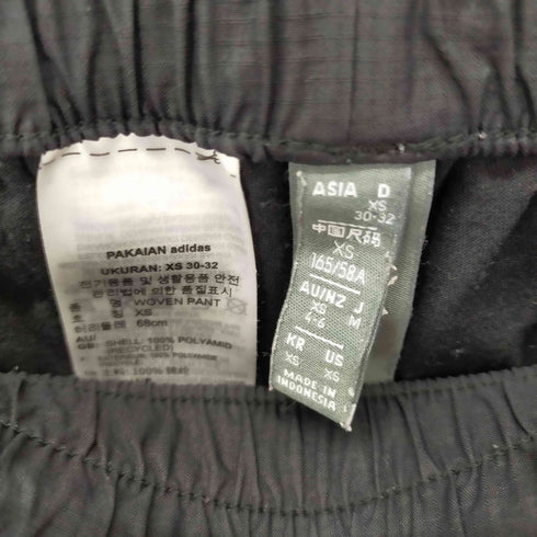 アディダス adidas ブラック ウーブン トレーニング トラウザーズパンツ レディース JPN:XS