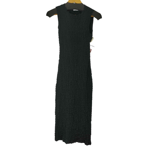 ザラ ZARA エンボスデザインノースリーブワンピース レディース import:S