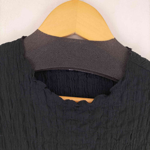 ザラ ZARA エンボスデザインノースリーブワンピース レディース import:S