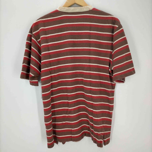 ポロバイラルフローレン Polo by RALPH LAUREN S/S ヘンリーネックボーダーニットポロ メンズ JPN:M