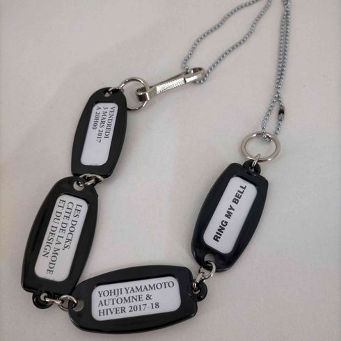 ヨウジヤマモト Yohji Yamamoto RING MY BELL invitation necklace メンズ