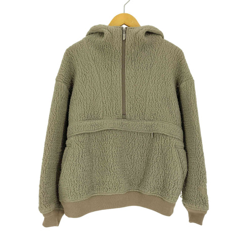 ノースフェイスパープルレーベル THE NORTH FACE PURPLE LABEL リブ切替 ボア ハーフジップ アノラック パーカー レディース WS