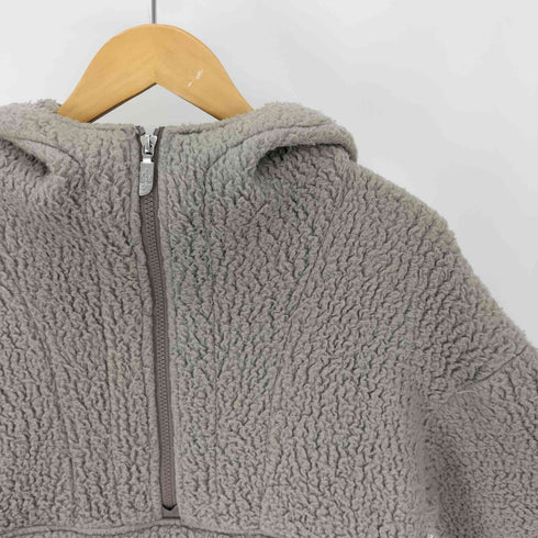 ノースフェイスパープルレーベル THE NORTH FACE PURPLE LABEL リブ切替 ボア ハーフジップ アノラック パーカー レディース WS