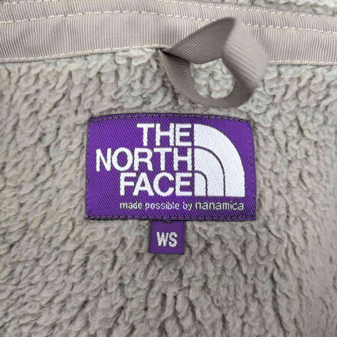 ノースフェイスパープルレーベル THE NORTH FACE PURPLE LABEL リブ切替 ボア ハーフジップ アノラック パーカー レディース WS