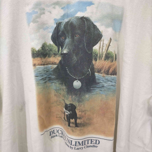 MARATHON APPAREL USA製 DOG プリントTシャツ シングルステッチ メンズ JPN:XXL