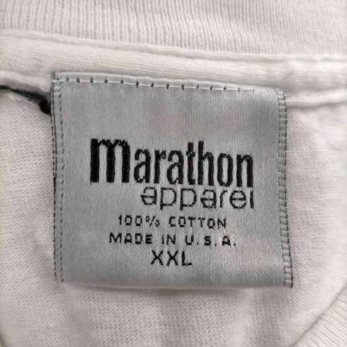 MARATHON APPAREL USA製 DOG プリントTシャツ シングルステッチ メンズ JPN:XXL