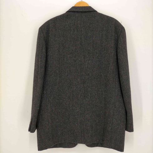 コムデギャルソンオムドゥ COMME des GARCONS HOMME DEUX 80s 87年製 初期AD無し ヘリンボーンツイル 2Bウールテーラードジャケット メンズ JPN:L