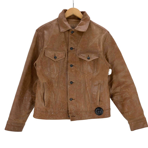 ギャップ Gap 90s old カウレザー トラッカージャケット 3rd メンズ JPN:S