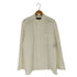 イッセイミヤケメン ISSEY MIYAKE MEN シワ加工 スタンドカラー比翼ジップシャツ メンズ JPN:3