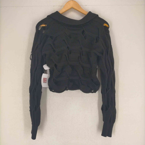 リリーブラウン Lily Brown ケーブル透かしニットプルオーバー レディース ONE SIZE