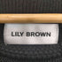 リリーブラウン Lily Brown ケーブル透かしニットプルオーバー レディース ONE SIZE