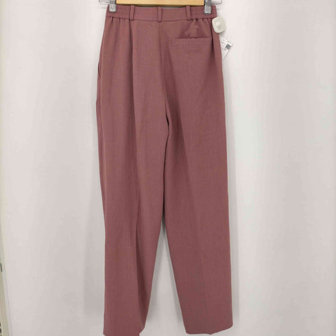 ラバンスポーツ LANVIN SPORT ウール混 ポリ 2タックスラックスパンツ レディース JPN:38