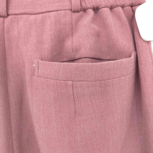 ラバンスポーツ LANVIN SPORT ウール混 ポリ 2タックスラックスパンツ レディース JPN:38