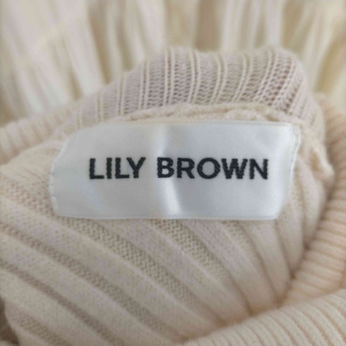 リリーブラウン Lily Brown アームウォーマー付ワンピースセット レディース ONE SIZE