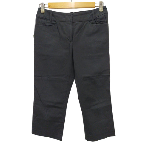 ランバンコレクション LANVIN COLLECTION 七分丈ストレートパンツ レディース 38