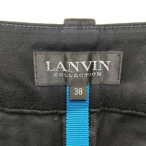 ランバンコレクション LANVIN COLLECTION 七分丈ストレートパンツ レディース 38