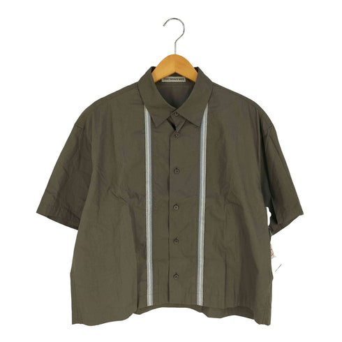イッセイミヤケメン ISSEY MIYAKE MEN 00s 銀タグ チェックピンタック クロップドシャツ メンズ JPN:3