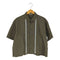 イッセイミヤケメン ISSEY MIYAKE MEN 00s 銀タグ チェックピンタック クロップドシャツ メンズ JPN:3