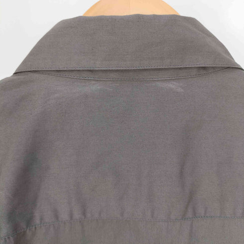 イッセイミヤケメン ISSEY MIYAKE MEN 00s 銀タグ チェックピンタック クロップドシャツ メンズ JPN:3