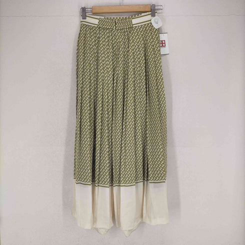 リリーブラウン Lily Brown 23AW クラシカルパターンプリーツスカート レディース JPN:1