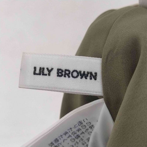 リリーブラウン Lily Brown 23AW クラシカルパターンプリーツスカート レディース JPN:1