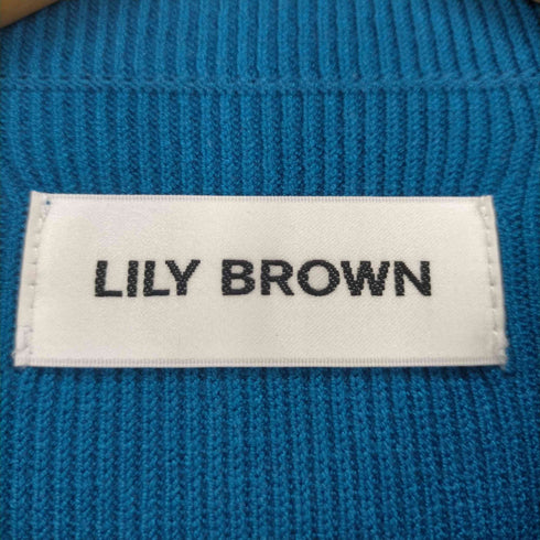 リリーブラウン Lily Brown カットアウトニット レディース ONE SIZE