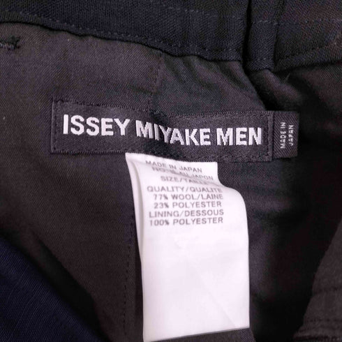 イッセイミヤケメン ISSEY MIYAKE MEN Woolen Hem Detailed Pants ウール ヘムディテールパンツ メンズ JPN:3